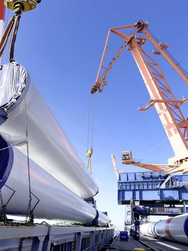 Boom bei Onshore-Windkraft im Elbehafen hält an